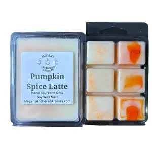 Soy Wax Melt - Choose Your Scent Handpoured With Glitter - Scents in Description