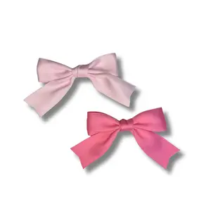 Pink Coquette Single Bows - Girly Bows For Dogs - Accessories For Pets
