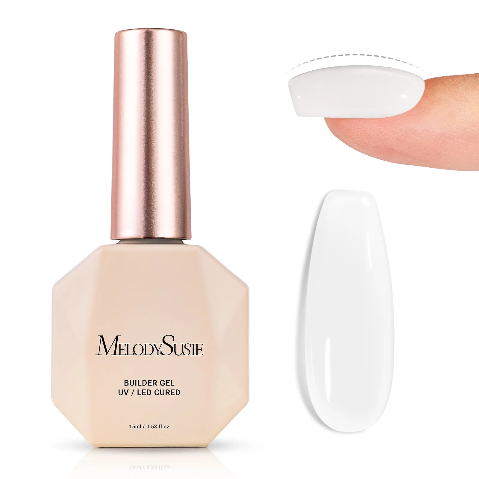 Milky White-086 Builder Gel 15ml