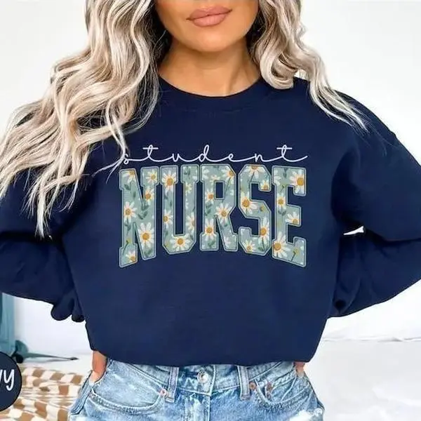 Student Nurse Sweatshirt, Nursing School Sweatshirt, Future Nurse Sweatshirt, Registered Nurse RN Crewneck, Nursing Student Graduation Gift, Medical Assistant Apparel, Nurse Practitioner Gift for Women & Men, Future RN Tee, Hospital Clinical Outfit