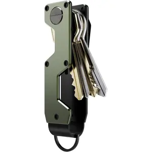Minimalist Key Organizer – Compact EDC Key Holder, Silent No‑Jingle Design, Durable Metal Build MINBERAND