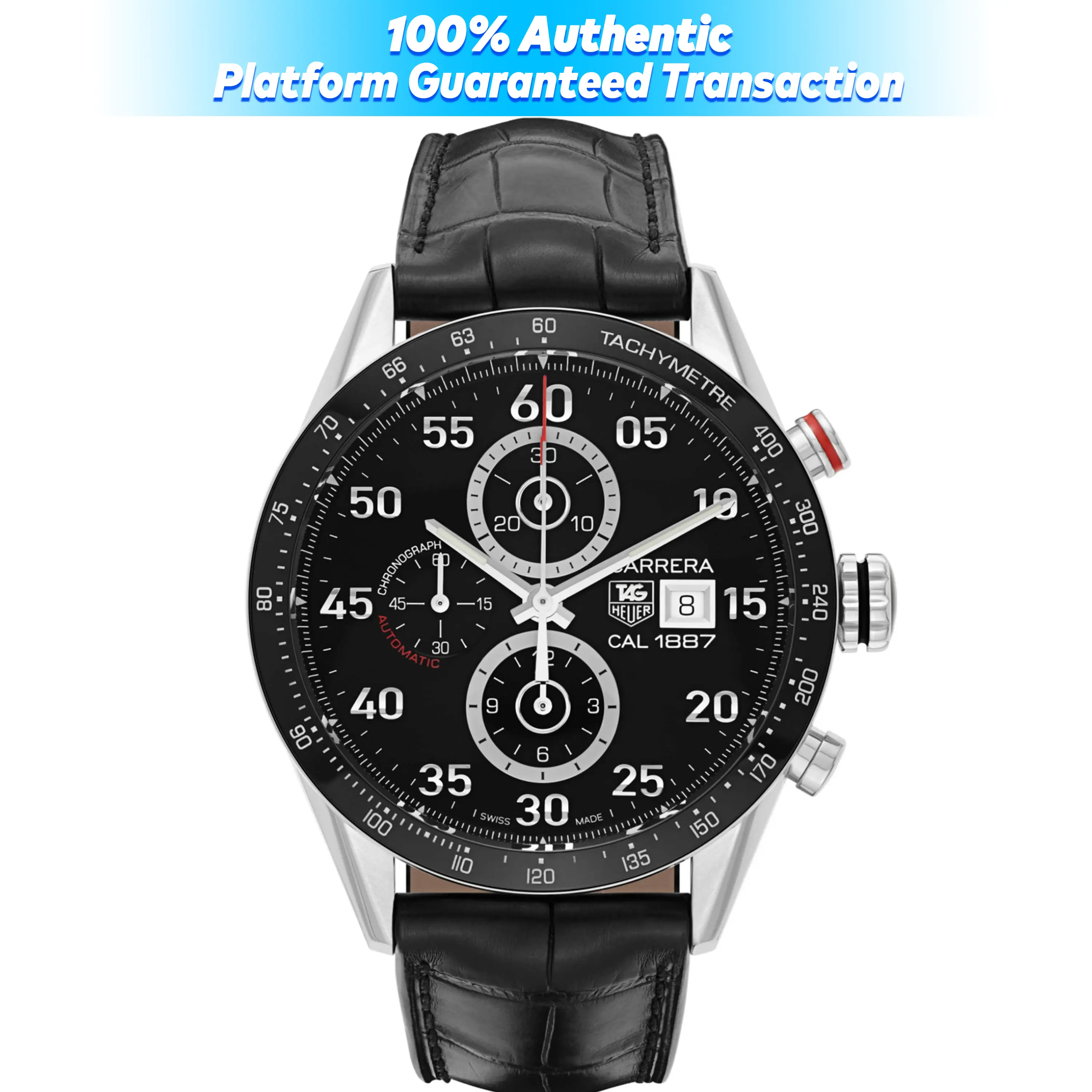 TAG Heuer Carrera Calibre 1887 Automatic Chronograph Reference: CAR2A10.FC6235/8269