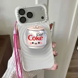 Diet Coke Can MagSafe Phone Grip: Kawaii Soda Lover Accessory, Magnetic Phone Holder