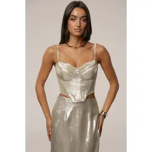 Beige Illuminate Corset