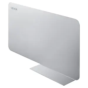 VEVOR Ice Bin Partition, 15.2x 5.55 Inch, Stainless Steel Divider for 19 Inch Bar Ice Bins, Stable Bottom Support Easy to Clean, Food Grade 304 Stainless Steel for Kitchen, Bar, Restaurant, Pub