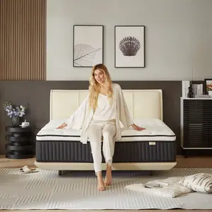 Queen Mattress 10 Inch Mattresses Twin Size in a Box,Superior Hybrid Mattress with Memory Foam for Extra Lumbar Support,100 Night Trial,Maximum Support,Zoned Spring, Medium Firm,CertiPUR-US and Oeko TEX Certified