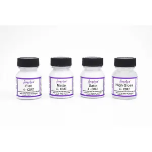 Angelus 4-Coat Scratch Resistant Urethane Clear Coat Finishers (1 oz)