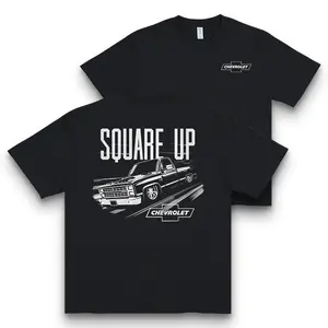 Retro Square Up Squarebody Trucks Tee Classic Men's Cotton Crewneck Gift For Chevy Fans TikTok Shop Deals Summer Outfits Graphic Tees