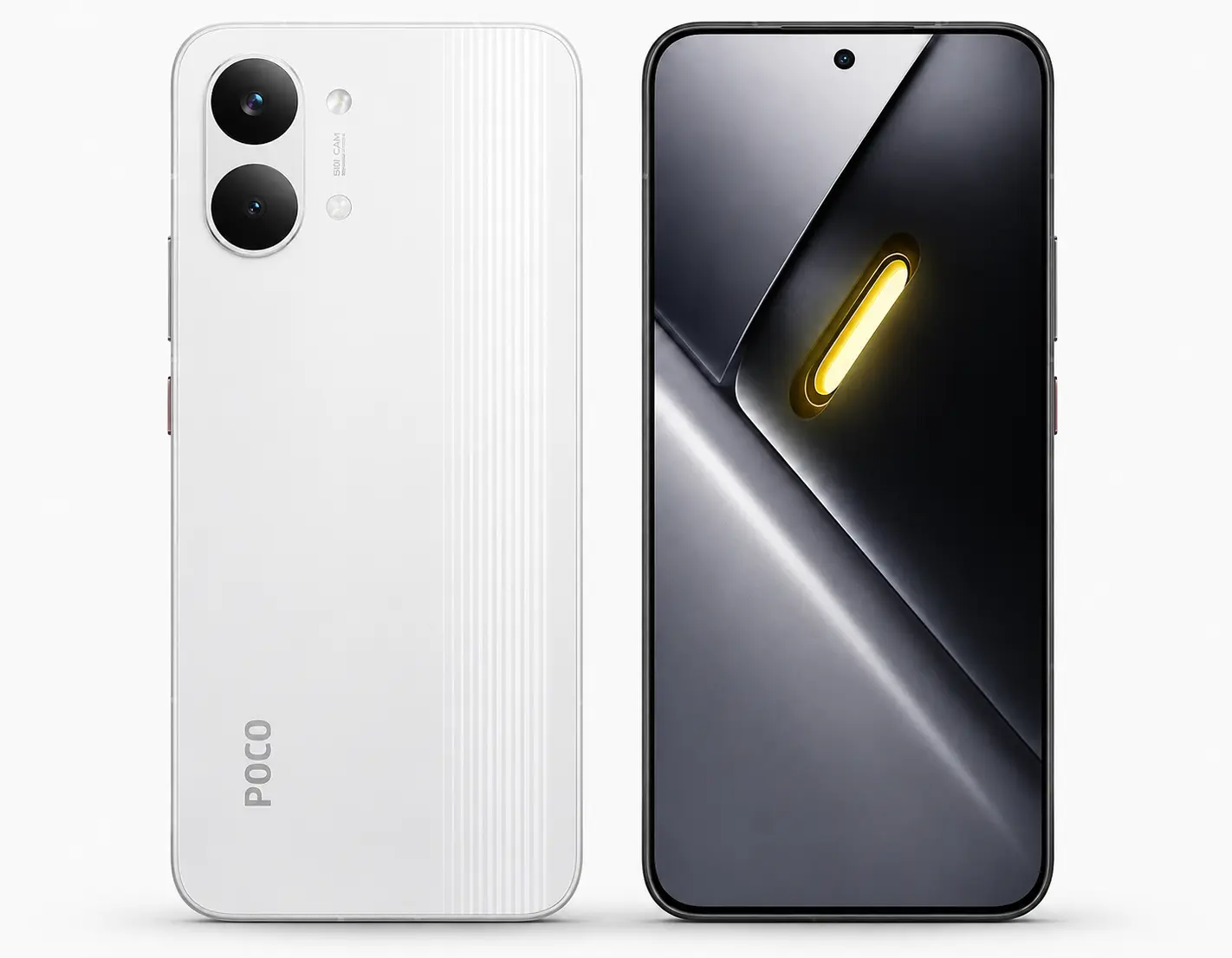 Poco X8 Pro Max 5G Unlocked Mobile Phone - 12GB RAM, 512GB ROM, 8500mah, Global GSM, Dual SIM, Iceloop Cool, White