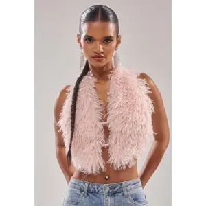 ACT UP FUR BLOUSE