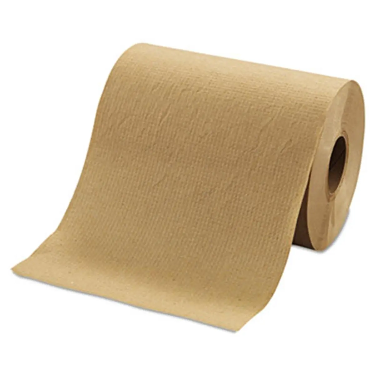 212 MAIN Mor R12350 Kraft Paper Hardwound Roll Hand Towels, 8 in. x 350 ft., Brown, Smooth & Nonabrasive Wipes, Durable When Wet, General Purpose Cleaning, Home Bathroom Kitchen Supplies