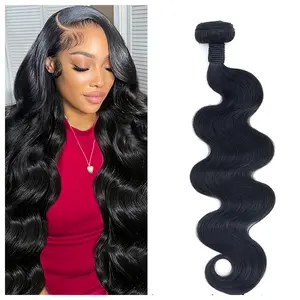 2025 NEW Fashion Bone Body Human Hair Bundle Remy Bundles Virgin Human Hair Extensions 1 Bundles Brazilian Hair 12-40 Inch Bundles Hair