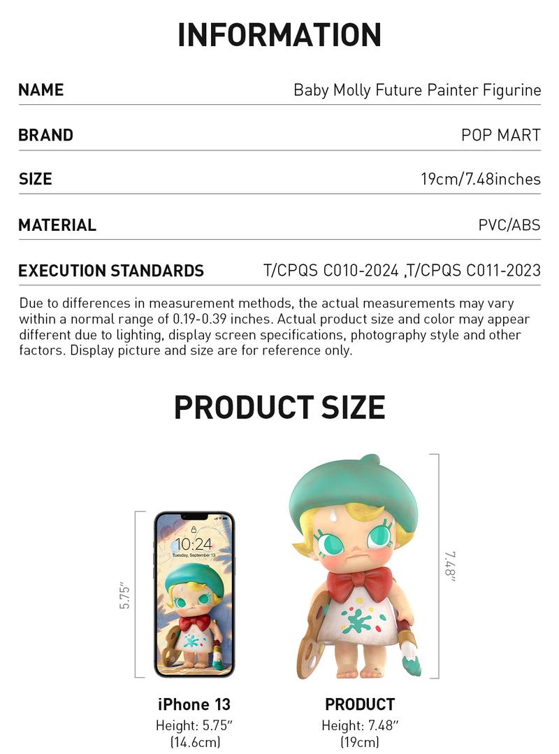 Baby Molly Future Painter Figurine