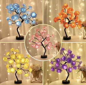 Glowing Rose Tree