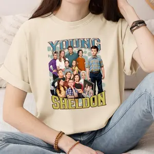 Vintage Young Sheldon Shirt Collection for Fans of Billy Sparks, Dr. John, Zoe Perry, and Mary Cooper Tshirt