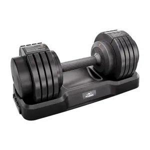 【live only】FLYBIRD DB2 Adjustable Dumbbell, 55LB/110LB Single Dumbbell for Home Gym Exercise & Fitness, 5-IN-1 Fast Adjustable Weights with Anti-Slip Handle (2 Weight Option),summervibes