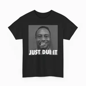 Tiger Woods Mugshot Just D.U.I It Funny Shirt, Sweatshirt, Hoodie 5OX