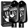 OUTTDOZ 2-Pack Outdoor Liquid Chalk, 2 oz Mess-Free Grip Gym Chalk with Carabiner Hang Bottles & Retail Box, Sweat-Resistant for Rock Climbing, Lifting Ready Use
