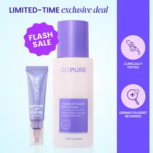 GOPURE Lifting Duo: Eye Gel + Belly Cream