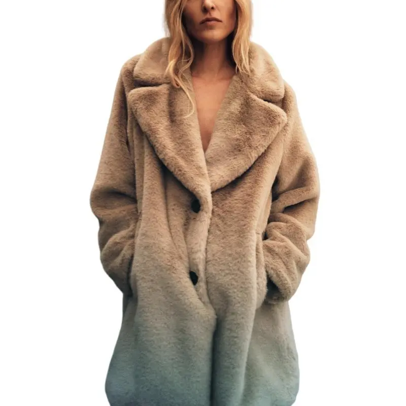 Bernice Faux Fur Mid-length Coat