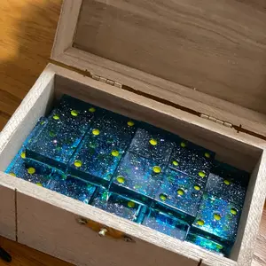 Custom Resin Dominoes Gift Set