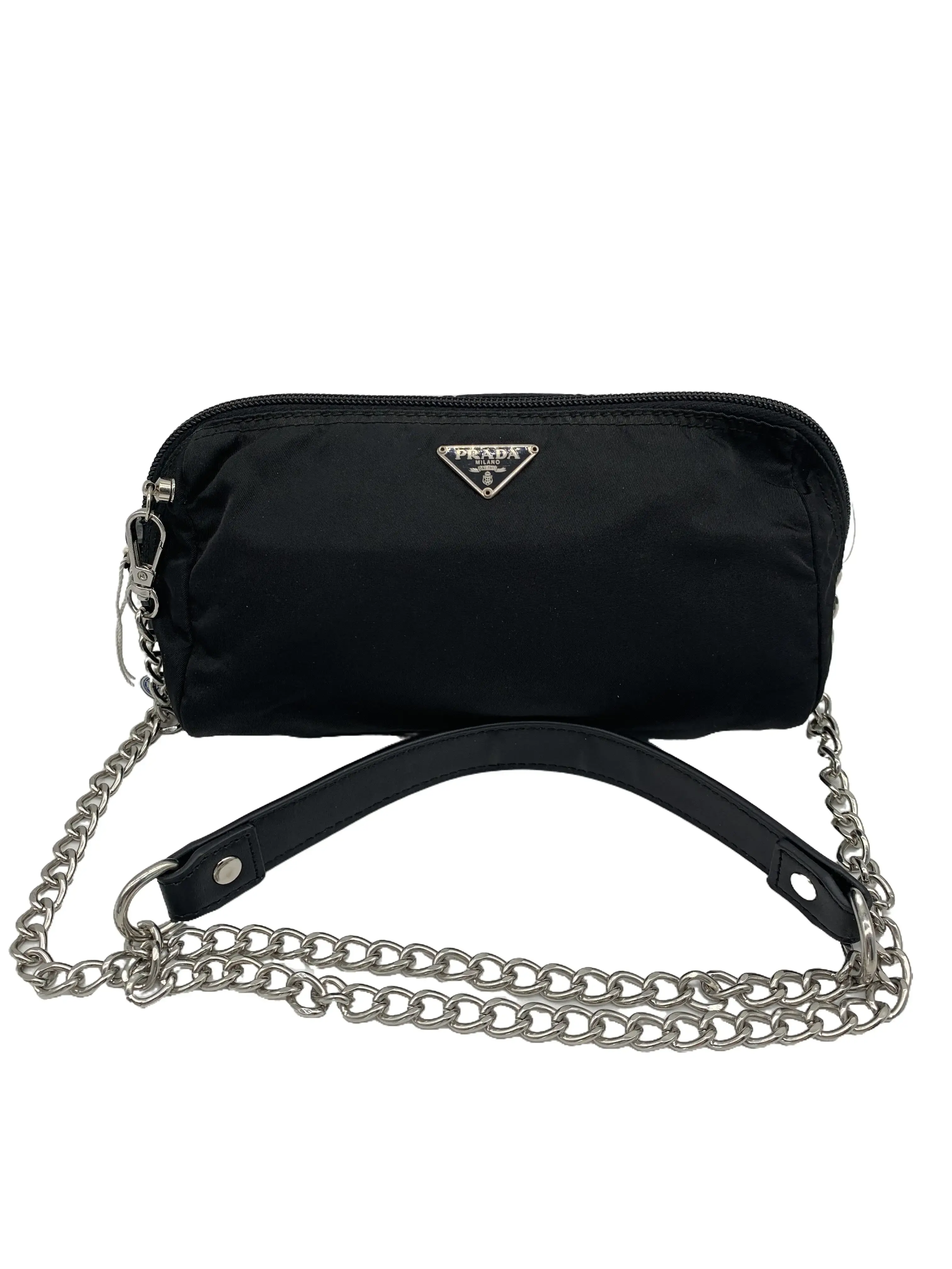 Pre-owned PRADA Black Nylon Crossbody Bag/YW07503222/3222