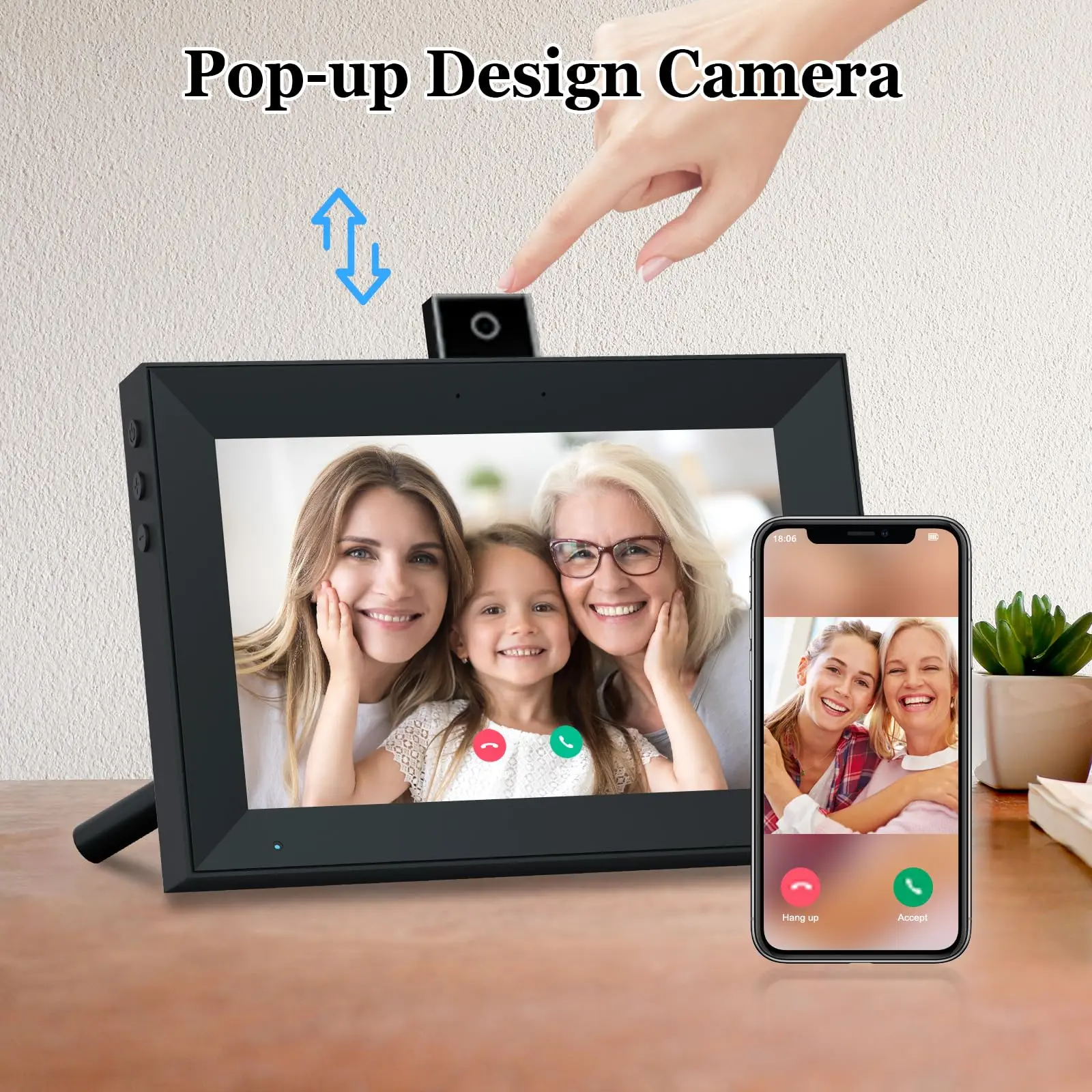 Digital Picture Frame 10.1 Inch WiFi Smart Digital Photo Frame