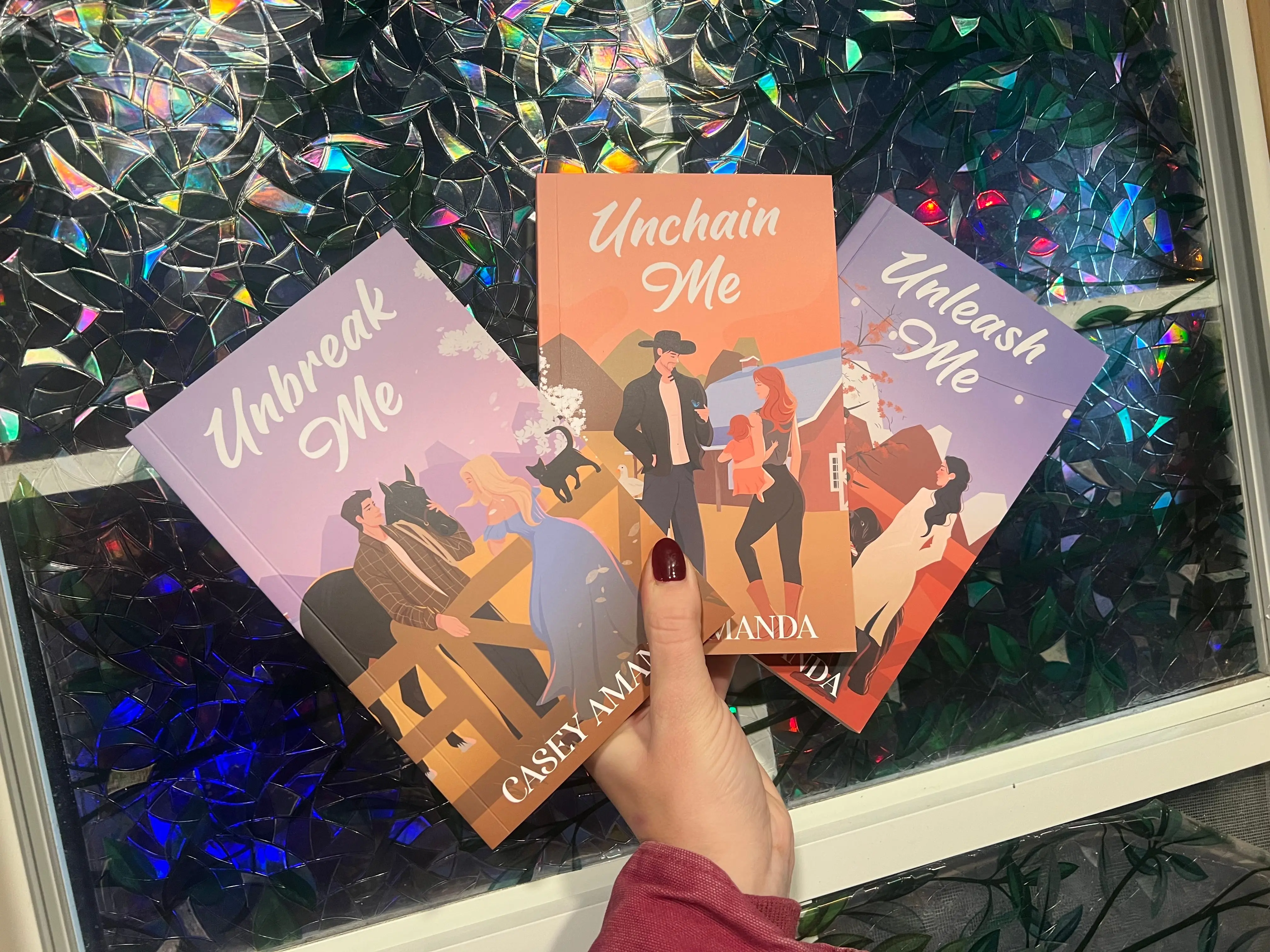 Special edition cartooon covers Magnolia Falls Ranch series (discount at check out)