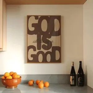 God is Good All The Time Wall Art, Christian Print, Faith Quote Poster, Contemporary Christian Artwork, Home Decor
