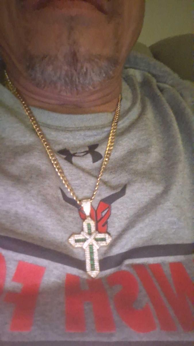 Item: Concave Green Cross