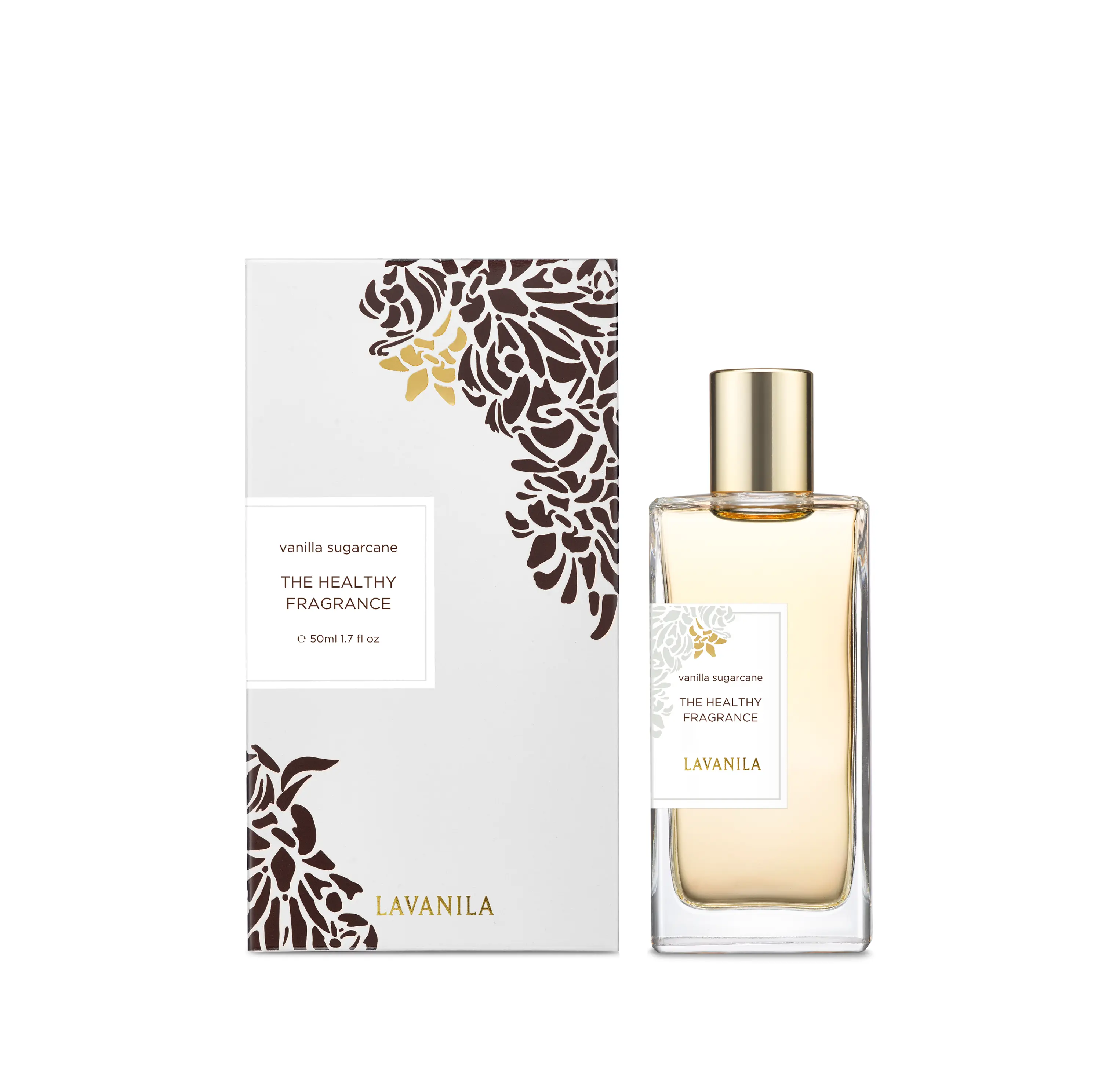 Lavanila The Healthy Fragrance Vanilla Sugarcane Eau de Parfum 1.7 oz – Warm Vanilla Perfume for Women, Madagascar Vanilla, Sugarcane & Bright Mandarin, Clean Gourmand Scent