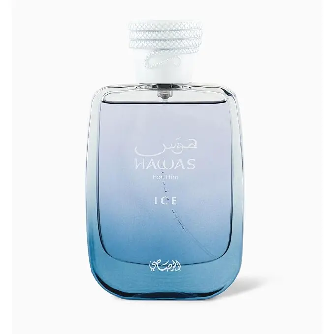 Hawas Ice For Him Eau de Parfum Spray, 3.38 Fl Oz (100ml)