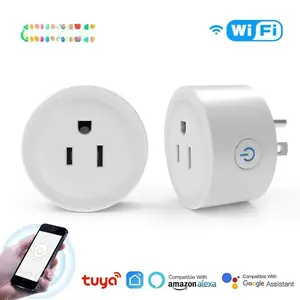 10A US Standard Tuya WiFi Smart Plug Remote Control Outlet Works with Alexa Google Home