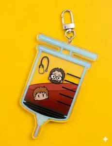 The Pitt Shaker Keychain Syringe Hucklerobby Dennis Whitaker Michael Robinavitch dr robby