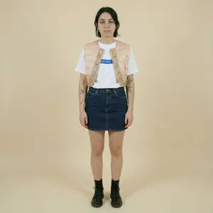 90s/y2k benetton bold logo usa tee