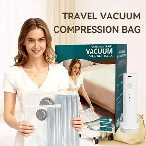 Cordless Travel Vacuum Compression Bag Set