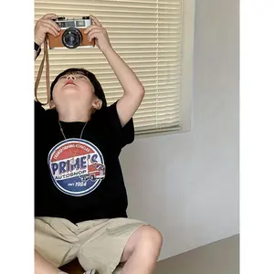 New2026 Trendy Boys' Clothing, Casual and Comfortable Short-Sleeve T-Shirt for Middle and Older Boys(Gift)11