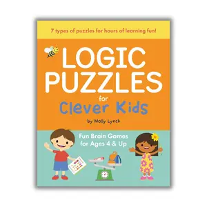 Logic Puzzles for Clever Kids (Ages 4–6) – Fun Brain Games & Critical Thinking Activities