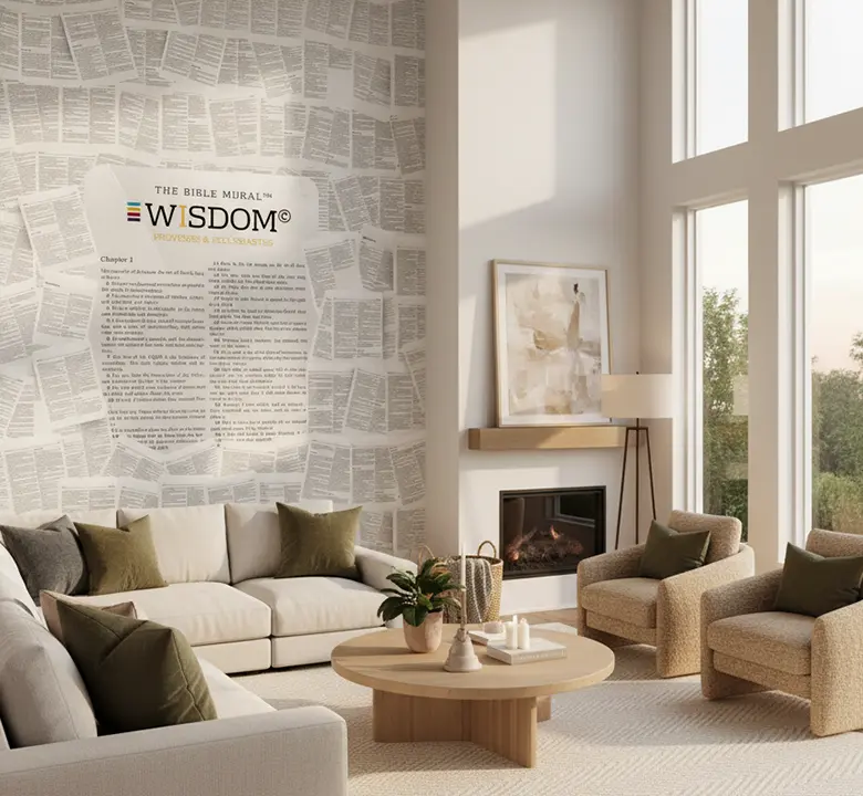 The Bible Mural Wallpaper Peel & Stick