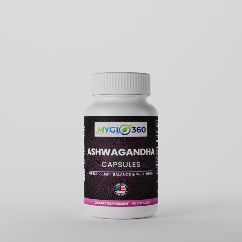 Ashwagandha Daily Herbal Wellness Support Capsules