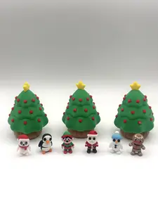 Christmas Fidget Toys • Articulating Holiday Mini Figures • Stocking Stuffer Toys for Kids -3D Printed Holiday toys