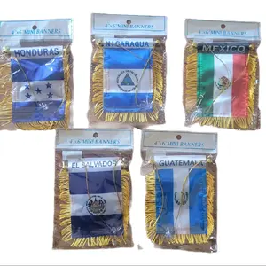 4"×6" Mini Flag Banner car