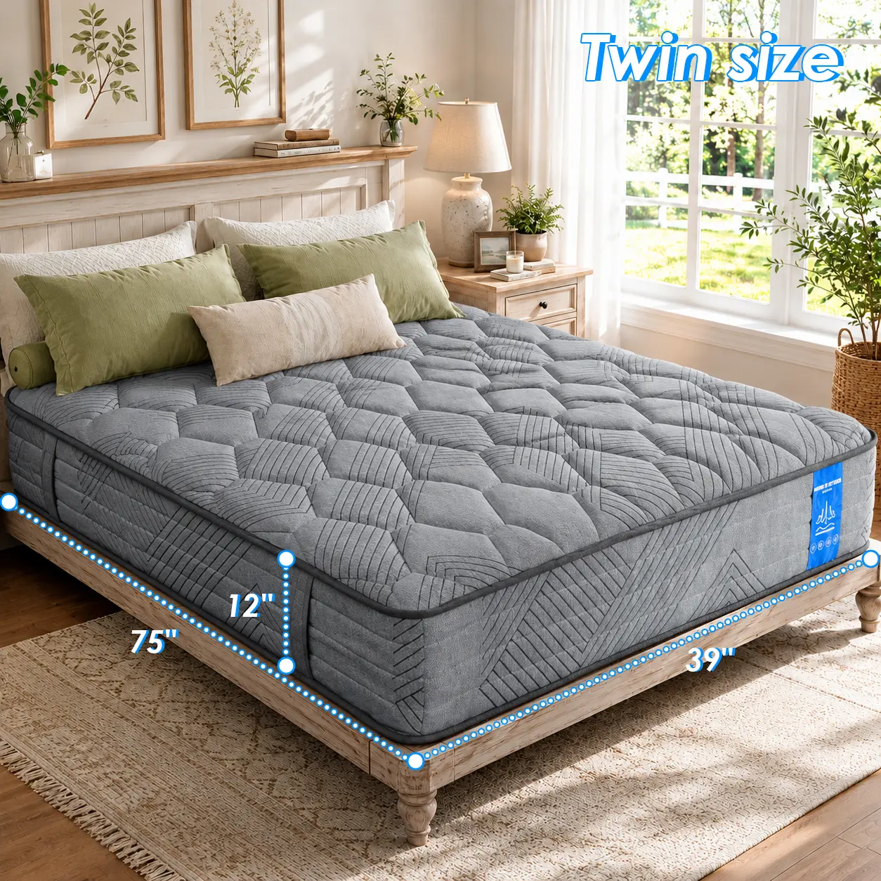 Gray mattress TW