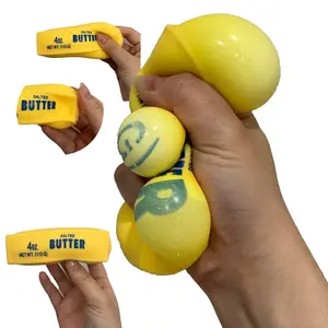 Butter Squishy stick -  Extra Soft TPR Squishy - Non-Toxic, BPA-Free & Safe - Satisfying Fidget Toy for Stress & Boredom - Safe for Kids 3+, No Melt, No Mess