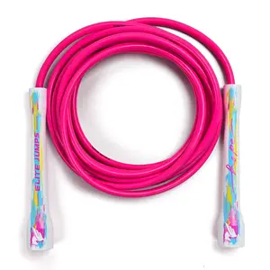 Hope Rope - Easter Candy 6mm PVC Jump Ropes for Fitness - Indoor/Outdoor Adjustable Boxing Jump Rope w/ Unbreakable Handles & Ultra-Durable Non-Kinking PVC - Skipping Rope for Men & Women & Boxer Rope Jump Rope