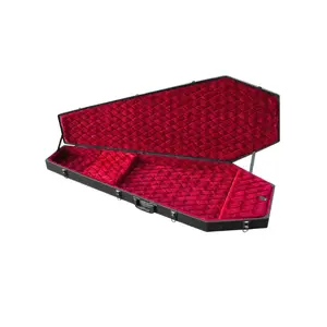 Coffin Case 300VXR Extreme Guitar Case Red Velvet Interior