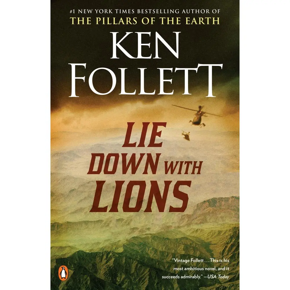 USED-Lie Down with Lions by Follett, Ken (Paperback)