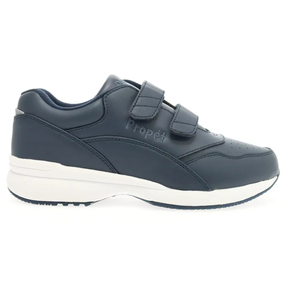 Propet Womens Tour Walker Strap Walking Walking Sneakers Shoes - Blue