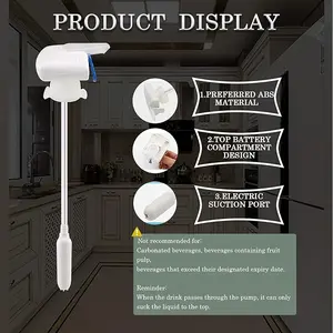 2 Pack Automatic Drink Dispenser Hands Free Electric Tap for Milk, Juice, and Beverages  No Spill One-Touch Pouring for Home & Outdoor Use