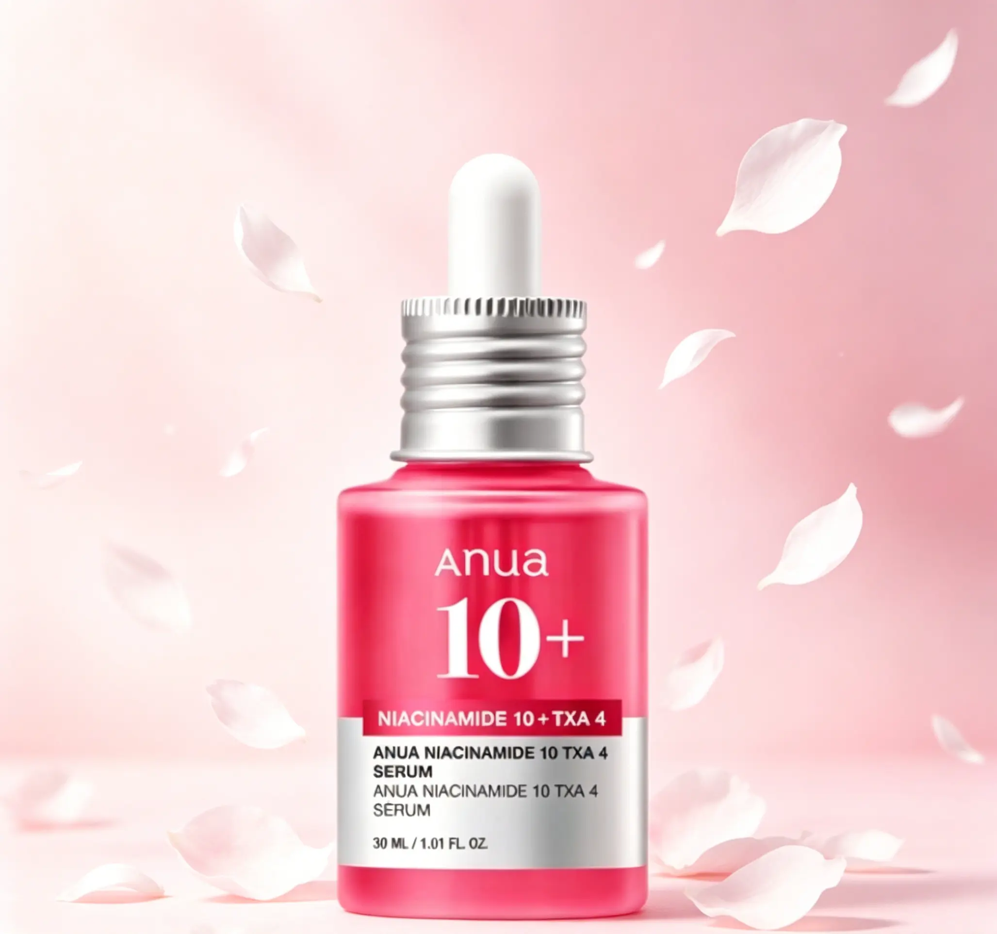 Anua K-Beauty Brightening Serum with 10% Niacinamide & 4% TXA, Balance Uneven Skin Tone Effortlessly